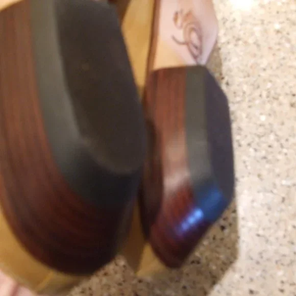 Charlie 1 Horse Lucchese Gorgeous Hand painted Mules 7 B - Picture 5 of 8